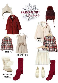 Toddler Holiday Outfits Girl, Toddler Girl Christmas Outfits, Girls Holiday Outfit, Toddler Christmas Outfit, Cutest Outfits, Toddler Designer Clothes, Kids Christmas Outfits, Quoi Porter