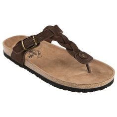 Northside Women's Dina Thong Cork Sandals, 220780W Suede Sandals With Woven Sole For Beach, Adjustable Braided Open Toe Flip Flops, Casual Adjustable Braided Flip Flops, Brown Braided Sandals With Round Toe, Brown Braided Round Toe Sandals, Adjustable Brown Suede Footbed Sandals, Adjustable Brown Suede Sandals, Comfort Women, Cork Sandals