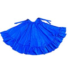 Solid Long Royal Blue Skirt, Made With Poplin Fabric. Known In Mexico As "Medio Vuelo" Is Commonly Used By Folkloric Dancers For Practice. It Is Also Great To Wear With Any Mexican Blouse, Costume, Etc. One Size Fits All, Even Plus Size. The Skirt Is Adjustable To Any Size. In This Listing We Have Skirts For Girls And Women’s. Folklorico Skirt, Mexican Skirt, Royal Blue Skirt, Mexican Skirts, Royal Blue Skirts, Skirts For Girls, Mexican Blouse, Embroidered Skirt, Blue Skirt