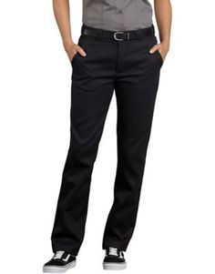 Dickies Women's FLEX Slim Fit Work Pants, FP776F Black Work Pants, Womens Black Pants, Work Pants Women, Dickies Women, Wear To Work Dress, Dickies Pants, Black Work, Tractor Supply, Work Wear Women