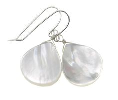 Hey, I found this really awesome Etsy listing at https://www.etsy.com/listing/254080539/mother-of-pearl-earrings-white-shell White Pear-shaped Teardrop Earrings For Anniversary, White Sterling Silver Teardrop Earrings For Anniversary, Classic White Teardrop Sterling Silver Earrings, Nickel-free White Dangle Teardrop Earrings, Teardrop Earrings With French Hook As Gift, White Nickel-free Dangle Teardrop Earrings, Teardrop French Hook Earrings As Gift, Teardrop Jewelry With French Hook For Anniversary, White Dangle Teardrop Earrings