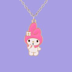 📿 Kawaii Sanrio Pendant Necklace - Adorn Your Neck with Sweetness 📿 🌟 Sweet and Stylish: The Kawaii Sanrio Pendant Necklace is more than just jewelry; it's a way to adorn your neck with sweetness and style. Featuring various Sanrio characters, this necklace adds a delightful touch to your outfit, making every day a fashionable and charming occasion. 💖 Charming Design: This pendant necklace showcases a range of iconic Sanrio characters, each in a unique and endearing pose. Whether it's Hello Sanrio Jewelry, Y2k Hello Kitty, Bunny Necklace, Melody Hello Kitty, Anime Accessories, Cat Necklace, Valentines Jewelry, Sanrio Characters, Anime Kawaii