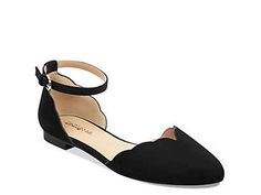 Journee Collection Lana Flat Women's Shoes | DSW Chic Fitted Flat Heel Sandals, Chic Ankle Strap Flats For Formal Occasions, Elegant Ankle Strap Flats For Workwear, Spring Evening Flats With Ankle Strap, Spring Evening Ankle Strap Flats, Formal Spring Flats With Ankle Strap, Formal Ankle Strap Flats, Chic Flats With Heel Strap Medium Width, Chic Ankle Strap Flats With Buckle