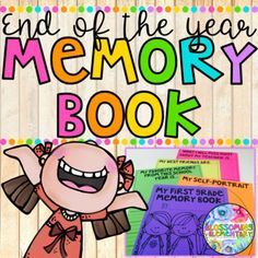 Your students will have so much fun completing this End of the Year Memory Book! :)Included with your purchase:Book Covers for the following grade levels:PreschoolTKTransitional KindergartenPre-KKindergarten1st grade2nd grade3rd grade4th grade5th grade6th grade Pages Included:My Self-PortraitMy Favorite Memory from this school year is...My Best Friends are...What I will miss most about my teacher is...My favorite subject this year was...My favorite book from this year was...My favorite thing to Multiple Meaning Words Activities, Eoy Activities, Memory Book Cover, Memory Book Kindergarten, About My Teacher, Primary Writing, All About Me Preschool, Transitional Kindergarten, All Things