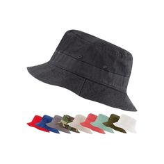 Elevate your outdoor style with the Market & Layne Bucket Hat, a versatile accessory designed for both men and women. This essential piece is perfect for any sun-soaked adventure, from beach outings to urban explorations.

- Material: 100% High-Quality Cotton
- Color: Black
- Size: Medium/Large
- Gender: Unisex
- Age Group: Adult

Crafted from breathable cotton, this hat features side eyelets for ventilation, ensuring you stay cool and comfortable. Its sleek black design not only complements any Bucket Hat For Men, Beach Walking, Black Bucket Hat, Mens Bucket Hats, Black Bucket, Travel Hiking, Hat For Men, Air Circulation, Functional Accessories