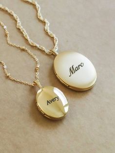 A lovely 14K Gold Filled locket, ready to be personalized with any name, letter, and can also have your photos included inside (additional photo link to purchase in listing description). These lockets become such special keepsakes. Being carried through so many different life adventures, wedding days, motherhood, even through grief & loss. For this very reason, its so important that these lockets are made with lasting, quality materials that wont fade or tarnish. You can wear this locket with co Personalized Gold Pendant Locket Necklace, Gold Personalized Round Locket Necklace, Personalized Gold Round Locket Necklace, Personalized Round Gold Locket Necklace, Personalized Oval Locket Necklace In Yellow Gold, Initial Pendant Locket Necklace For Anniversary, Engraved Initial Pendant Locket Necklace For Keepsake, Personalized Gold Locket Necklace With Oval Pendant, Personalized Oval Jewelry With Initials