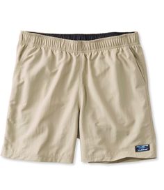 The most versatile swim trunks under the sun. Perfectly fit for swimming, running, kayaking or any unexpected adventure. Inseam 6". Classic Fit: Sits at the natural waist and trim, with a traditional straight leg. 100% nylon for durability. UPF 50+ fabric blocks at least 97.5% of the sun's UV rays. Super-soft, quick-drying, anti-odor polyester mesh liner. Rinse thoroughly after use. Machine wash and dry. Three-ply Supplex fabric is lightweight, breathable and soft. Water repellent fabric ensures Nylon Short Swim Trunks For Outdoor Activities, Nylon Swim Trunks For Outdoor Activities, Stretch Shorts For Beach Season Outdoor, Stretch Shorts For Outdoor Beach Season, Shorts For Outdoor Activities At The Beach, Stretch Swim Trunks For Outdoor Activities, Stretch Swim Trunks For Outdoor, Stretch Summer Shorts For Outdoor, Short Bottoms For Beach Season Outdoor Activities