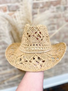 This August Straw Hat is perfect for your summer adventures! Made with natural straw, this hat will keep you cool and stylish. A must-have for any beach or festival outing. Get yours now! Adjustable tie inside the hat. Summer Adventures, Keep Your Cool, Summer Hats, Straw Hat, Must Haves, Straw, Festival, Hats