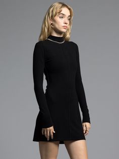 Style Description: Long sleeved dress Mock neck Measurements for a size small: Length: 33" Chest: 16" Waist: 14" Sweep: 20.5" Sleeve length: 24.5" Fabric Content/Care: 66.6% Viscose 28.4% Acrylic 5% Spandex Machine Wash ColdImport Dress Home, Top Sales, New Shop, Mock Neck, Short Pants, Bottoms Pants, Sweaters & Cardigans, Dresses For Sale, Jumpsuit Dress