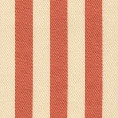 an orange and white striped fabric