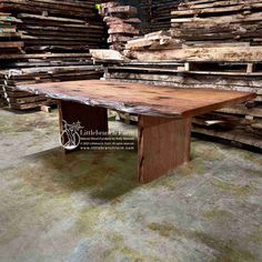 Rustic live edge dining table Live Wood Table, Live Edge Wood Dining Table, Barn Table, Live Edge Wood Table, Wood Slab Table, Natural Wood Table, Dining Table Sizes, Natural Wood Furniture, Wood Table Design