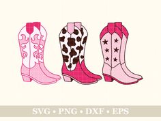 Cowgirl Boot Outline, Cowgirl Boots Clipart, Cowgirl Boots Illustration, Cowgirl Svg Free, Pink Western Boots For Rodeo, Pink Western Boots For Ranch, Cowgirl Boot Drawing, Cowgirl Boots Drawing, Cowboy Boot Clipart