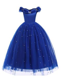 Blue Princess Evening Dress For Prom, Blue Princess Style Evening Dress For Prom, Blue Princess Style Evening Dress For Parties, Blue Princess Style Evening Dress For Prom Season, Embellished Blue Ball Gown With Sweetheart Neckline, Princess Blue Dress With Sweetheart Neckline, Fitted Princess Dress For Prom Party Season, Fitted Princess Dress For Prom And Party Season, Fitted Princess Dress For Banquet