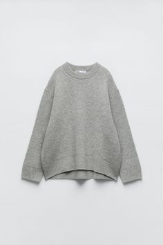 Single Clothes, Sheer Sweater, Oversize Pullover, Pull Oversize, Pretty Shirts, Zara Sweater, Ribbed Knit Sweater, Merino Wool Sweater, Only Fashion