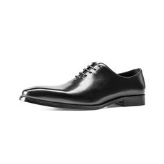 Introducing the LaceLux Exotic Leather Dress Shoes, the epitome of sophistication and elegance. Crafted with genuine leather, these shoes exude luxury and style. The solid pattern adds a touch of class, making them perfect for any party or special occasion. Elevate your style and make a statement with these exquisite shoes. Modern Cap Toe Lace-up Shoes For Formal Occasions, Evening Plain Toe Oxfords, Modern Dress Shoes With Leather Sole For Evening, Modern Party Dress Shoes With Leather Sole, Modern Evening Dress Shoes With Leather Sole, Elegant Plain Toe Oxfords For Business Casual, Modern Formal Lace-up Shoes With Leather Sole, Sleek Dress Shoes With Leather Sole For Evening, Sleek Oxfords With Pointed Toe And Leather Sole