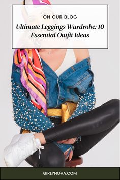 Unleash your inner fashionista with these 10 essential outfit ideas for your leggings wardrobe. From casual athleisure looks to chic and sophisticated styles, these ideas will inspire you to create a variety of stylish outfits using your favorite leggings. Pair these versatile bottoms with your favorite tops, jackets, and accessories to create looks that are perfect for any occasion. #leggingsoutfit #fashioninspiration #wardrobeessentials Athleisure Looks, Clothing Essentials