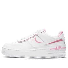 Nike Womens WMNS Air Force 1 Shadow White Magic Flamingo CI0919-102 (AF1/SNKR/Skate/Low Top/Women's) Sporty White Nike Air Force 1 For Spring, White Nike Air Force 1 For Spring Sports, White Nike Air Force 1 Lace-up For Spring, Sporty Pink Nike Air Force 1 For Sports, Casual Nike Air Force 1 In Pink For Sports, Casual Pink Nike Air Force 1 For Sports, Sporty Nike Air Force 1 In Pink For Sports, Pink Nike Air Force 1 With Air Max Cushioning, Air Force 1 Shadow