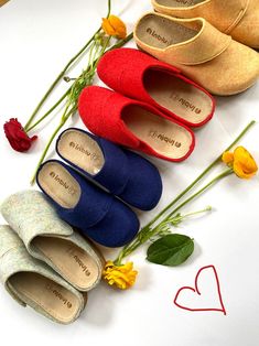 Womens Scandinavian Felt Clogs, Blue Color, Boho-style Slippers, Retro Indoor/outdoor Shoes, Orthopedic Arch Support - Etsy Winter Felt Slip-on Clogs, Felt Clogs With Rubber Sole And Round Toe, Casual Closed Toe Felt Slippers, Comfortable Felt Clogs With Round Toe, Comfortable Felt Clogs With Closed Toe, Comfortable Closed Toe Felt Clogs, Comfortable Closed Toe Clogs With Soft Sole, Womens Clogs And Mules, Wool Clogs