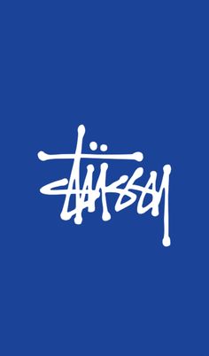 #stussy #wallpaper Stussy Iphone Wallpaper, Blue Stussy Wallpaper, Cute Wallpapers For Ipad Aesthetic, Stussy Art Wallpaper, Stussy Aesthetic Wallpaper, Stussy Picture, Phone Wallper