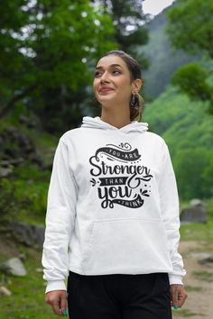 Everyone needs a cozy go-to hoodie to curl up in, so go for one that's soft, smooth, and stylish. It's the perfect choice for cooler evenings! * 50% pre-shrunk cotton, 50% polyester * Fabric weight: 8.0 oz/yd² (271.25 g/m²) * Air-jet spun yarn with a soft feel and reduced pilling * Double-lined hood with matching drawcord * Quarter-turned body to avoid crease down the middle * 1 × 1 athletic rib-knit cuffs and waistband with spandex * Front pouch pocket * Double-needle stitched collar, shoulders Bride Hoodie, Hunting Humor, Love Always Wins, Happy Vibes, Pocket Hoodie, Cool Sweaters, Hooded Pullover, Positive Mindset, Hand Warmers