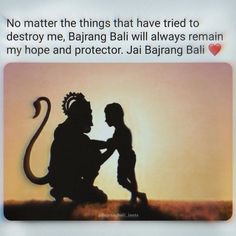 an image of a woman and child with the caption'no matter what things that have tried to destroy me, baang bail will always remain in my hope and protector jai