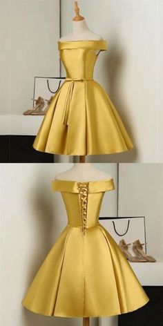 Party Dress Simple, Strapless Homecoming Dresses, Gold Bridesmaid Dresses, Short Party Dress, Elegant Party Dresses, Dress Simple, فستان سهرة, Design Drawings, Short Bridesmaid Dresses