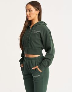 The MLBRN Zip Up Hoodie is all you need for your warm up. Made from soft french terry cotton, the MLBRN Zip Up Hoodie can be worn in and out of the gym with ease. - Fabric is soft and lightweight french terry cotton - Cropped Length - Regular Sizing - Blur Print Bella wears a Small 95% Cotton, 5% Spandex Green Athleisure Sweats With Drawstring Hood, Green Drawstring Hood Sweats For Athleisure, Comfortable Hoodie Sweats For Sports, French Terry Sweats With Adjustable Hood For Loungewear, Adjustable Hood French Terry Sweats For Loungewear, Green Athleisure Sweatshirt With Kangaroo Pocket, Comfortable Fleece Activewear For Gym, Fleece Sweats With Ribbed Cuffs For Gym, Cozy Hooded Sweatshirt For Workout