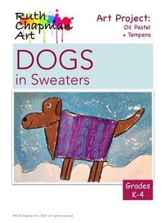 an art project for dogs in sweaters