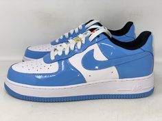 Unc University, Air Force Ones, University Blue, Dream Shoes, Nike Air Force 1, Air Force 1, Nike Air Force, Leather Sneakers, Air Force