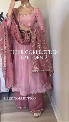 Long Gown With Dupatta, Gown With Dupatta, Trendy Outfits Indian, Traditional Indian Dress, Casual Indian Fashion, Desi Fashion Casual, Sleeve Gown, Indian Dresses Traditional