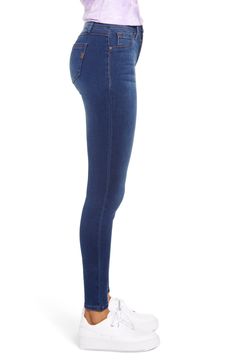 Buttery-soft stretch skinnies in a clean, low-rise silhouette are sure to become a closet go-to. Style Name:1822 Denim Butter Skinny Jeans (Ziggy). Style Number: 5873660. Available in stores. Spring Fitted Jeans With Standard Cut Leg, Fitted Slim Bottoms For Everyday, Spring Fitted Jeans, Tight Spring Denim Jeans, Versatile Stretch Denim Bottoms, Everyday Fitted Blue Jeggings, Everyday Slim Fit Mid-rise Bottoms, Everyday Mid-rise Slim Fit Bottoms, Dark Wash Stretch Mid-rise Bottoms