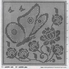 a cross stitch pattern with an image of a baby carriage and flowers on the side