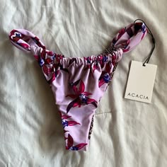 Bnwt. Size S. Acacia’s Newest Print. Never Worn. Need A Different Size Casual Printed Purple Swimwear, Casual Purple Printed Swimwear, Baiting Suits, Swimsuit Inspo, Beach Fits, Acacia Swimwear, Closet Needs, Holy Grail, Swimmers