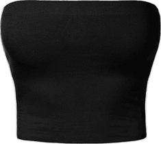 Basic Cotton Tops With Built-in Bra, Fitted Crop Tube Top With Built-in Bra, Fitted Cotton Crop Top With Built-in Bra, Basic Fitted Tops With Built-in Bra, Fitted Bandeau Elastane Crop Top, Seamless Snug Fit Cotton Tops, Snug Fit Seamless Cotton Tops, Trendy Seamless Cotton Tube Top, Black Cotton Tops With Built-in Bra