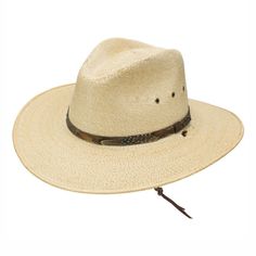 Stetson® Cumberland Woven Palm Hat | Orvis Classic Straw Hats For Outdoor, Classic Natural Hat Bands For Outdoor, Classic Toquilla Straw Hat Bands For Outdoor, Classic Outdoor Toquilla Straw Hat Bands, Casual Natural Sun Hat With Flat Bill, Natural Flat Bill Sun Hat For The Beach, Natural Color Short Brim Hat For Outdoor, Casual Panama Hat With Flat Bill In Natural Color, Casual Natural Panama Hat With Flat Bill