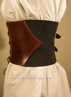 Leather Corset Belt, Steampunk Pirate, Fair Outfits, Corset Belt, Leather Corset, Larp, Suspenders, Elastic Band, Wedge Boot