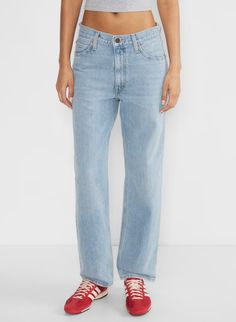 DAD JEAN | Aritzia Faded Rigid Denim Cropped Jeans For Everyday, Levi's Relaxed Fit Tapered Leg Jeans, Levi's Wide Leg Jeans For Everyday Wear, Blue Relaxed Fit Flare Jeans For Everyday, Levi's Jeans With Straight Hem For Spring, Levi's Relaxed Fit Flare Jeans, Classic Faded Jeans For Everyday, Classic Faded Jeans For Everyday Wear, Straight Hem Recycled Denim Jeans For Spring