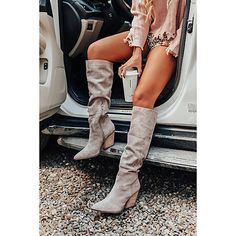 Category:Boots; Upper Materials:Faux Leather; Lining Materials:Leatherette; Embellishment:Buckle; Season:Winter,Fall; Inner Height Increasing:2.76; Heel Type:Chunky Heel; Actual Heel Height:1.97; Shaft Circumference:8-10; Gender:Women's; Activity:Walking Shoes; Platform Height:1.57; Toe Shape:Pointed Toe; Type:Knee High Boots; Style:Preppy,British,Punk  Gothic,Sweet; Heel Height(inch):1-2; Boot Shaft:Mid-Calf Boots; Outsole Materials:Rubber; Occasion:Daily,Party  Evening; Closure Type:Zipper; Pa Western Block Heel Knee-high Boots For Fall, Western Boots With Block Heel For Fall, Western Style High Heel Mid-calf Boots For Winter, Fall Wide Calf High Heel Moto Boots, Wide Calf High Heel Moto Boots For Fall, Fall Suede Knee-high Boots With High Heel, Winter Western High Heel Boots, Beige Wide Calf Mid-calf Boots For Winter, Beige Faux Leather Heeled Boots For Fall