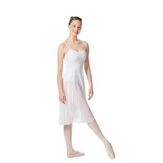 Long Mesh Dress Leotard Claire, this is the ballet dress you've dreamed of: long, flowing, and fluttery. Featuring a classic shape-hugging bodice with princess lines and a body-length mesh dress upper, this design offers unfettered motion with an unmatched visual effect. Fabric: Matt Lycra Composition: 80%Nylon 20%Spandex White Fitted Balletcore Dress, Summer Balletcore Dress With Fitted Bodice, Spring Dance Dress With Ruffles, Fitted Dance Dress, Fitted Ruffled Dresses For Dance, Fitted Ruffle Dresses For Dance, Fitted Dancewear Dress For Dance, Stretch Dance Dresses, White Summer Dance Dresses