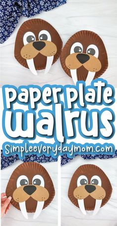 Winter is finally here! If your children love the winter season, they’ll love this paper plate walrus for kids. If you need more winter activities, browse our favorite winter animal crafts and find the one that’s perfect for your little ones! Make sure to also try all our paper plate crafts, winter crafts and animal crafts for kids. Polar Animals Preschool Crafts, Arctic Animal Craft, Walrus Craft, January Planning, Polar Animals Preschool, Arctic Animals Preschool, Arctic Animals Crafts, Winter Animal Crafts, Winter Crafts For Toddlers