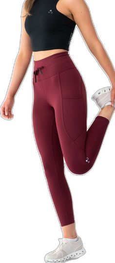 Zola Revive 7/8 High Waist Leggings-0 Zinfandel, High Waist Leggings, The High, Moisture Wicking Fabric, High Waisted Leggings, High Waist, Active Wear, High Waisted, Leggings