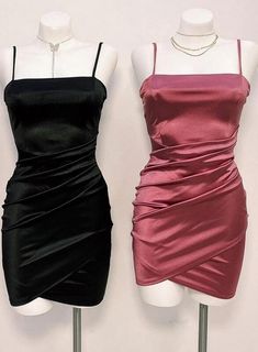 Fitted Sleeveless Dressy Mini Dress, Dressy Mini Dress With Spaghetti Straps, Dressy Fitted Mini Dress With Spaghetti Straps, Flirty Fitted Mini Dress, Fitted Mini Bodycon Dress For Club, Fitted Dressy Mini Dress, Sheath Mini Dress For Party Season Night Out, Flirty Fitted Mini Dress For Club, Mini Bodycon Dress For Going Out And Party Season