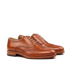 CUSTOMIZE Timeless Brogue Oxford With Round Toe, Timeless Oxford Shoes With Brogue Detailing And Round Toe, Cognac Oxfords With Brogue Detailing And Almond Toe, Cognac Wingtip Oxfords With Leather Lining, Cognac Dress Shoes With Brogue Detailing, Cognac Dress Shoes With Brogue Detailing And Round Toe, Cognac Dress Shoes With Brogue Detailing Almond Toe, Cognac Dress Shoes With Brogue Detailing And Almond Toe, Wingtip Oxfords With Rubber Sole In Bridle Leather