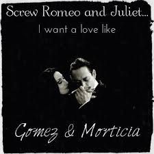 a black and white photo with the words gone & mortica