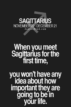 a black and white photo with the words sagittarius on it