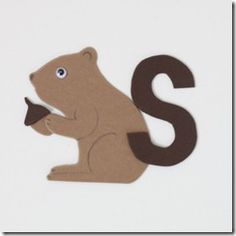 the letter s is for squirrel