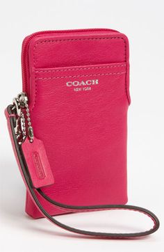 COACH 'Legacy' Universal Phone Case | Nordstrom Discount Coach Bags, Coach Bags Outlet, Cheap Coach Bags, Coach Outlet, Cheap Bags, Purse Accessories