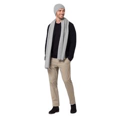 Versatile and timeless, a Style Republic extra long knit cashmere scarf complements any aesthetic you choose.Constructed of fine cashmere fibers, this scarf is extremely adaptable to different temperatures. The extra long length means you can wrap it around multiple times for a thick, fluffy barrier from the cold.Get one for yourself. Give one as a gift. Wear the warmth. Casual Merino Wool Scarf For Winter, Casual Cashmere Scarves For Fall, Casual Merino Wool Scarves For Fall, Casual Cashmere Scarf For Winter, Casual Winter Scarves, Cashmere Winter Scarf, Mens Cashmere, European Design, Long Knit