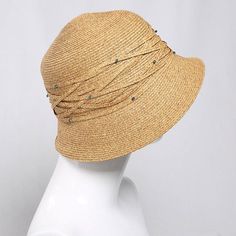 Color: mixed coffee color (57cm) Processing Methods: Sewing Crown style: Dome Applicable Gender: Women's Applicable age: Adult Material: Straw Brim style: short brimmed hat Suitable season: spring, autumn, summer Brown Sun Hat With Short Brim, One Size, Short Brim Straw Hat For Spring, Casual Straw Brimmed Cloche Hat, Adjustable Brown Straw Bucket Hat, Spring Straw Hat Short Brim, One Size Short Brim Straw Hat For Spring, One Size Straw Hat With Short Brim For Spring, Brown Adjustable Bucket Straw Hat, Brown Wide Brim Cloche Hat For Spring