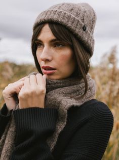 Stylish and always cozy in our Cable Knit Beanie. Crafted from a luxurious alpaca blend, our beanie is perfect for all your winter outings. Featuring a chunky cable knit design and stretchy fabrication to ensure a snug fit. Women's Cable Knit Beanie in Ash - Cozy Earth Winter Wool Cable Knit Hat, Cozy Soft Knit Hat For Fall, Cozy Alpaca Hats For Fall, Knitted Alpaca Hat For Fall, Fall Wool Cable Knit Hat, Cozy Wool Hats For Cold Weather, Fall Alpaca Knitted Beanie, Cozy Wool Hats For Fall, Knitted Alpaca Beanie For Fall